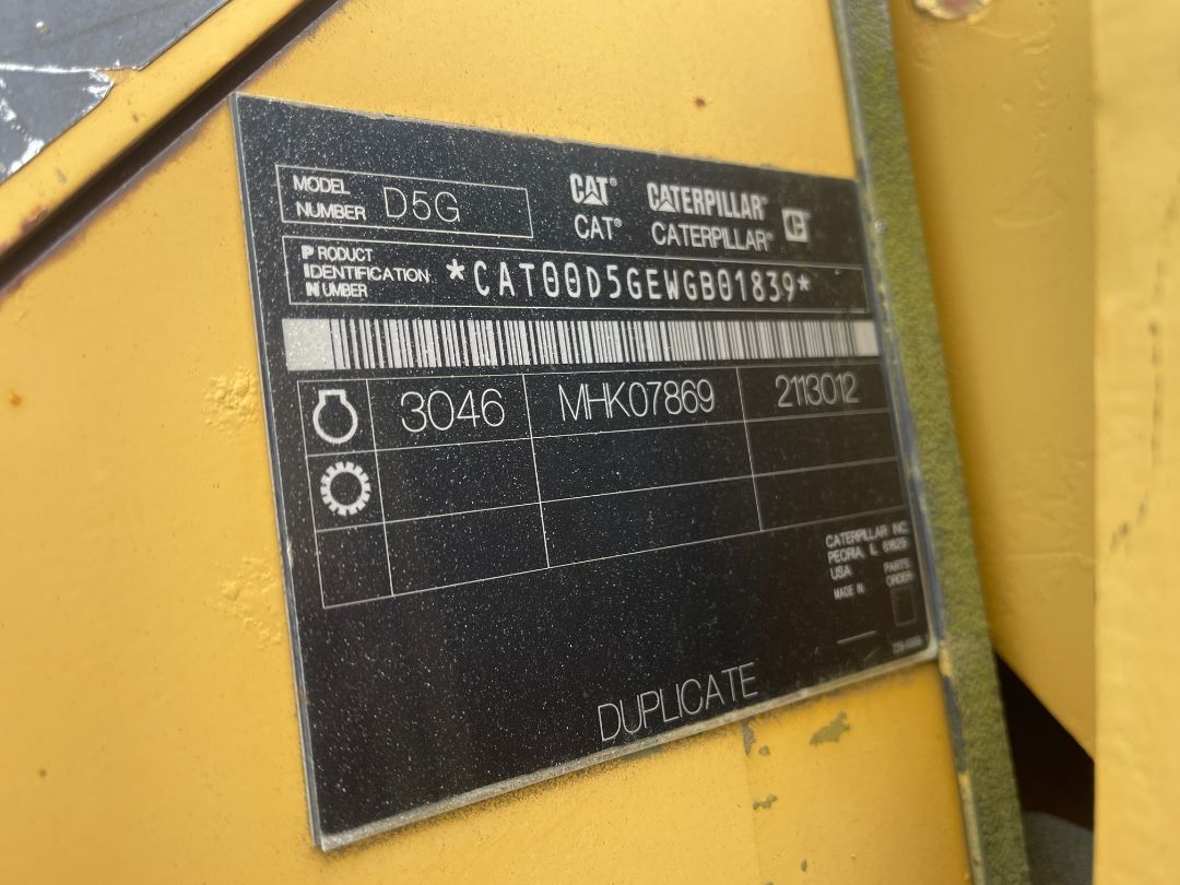 2005 CATERPILLAR D5G - Image 12